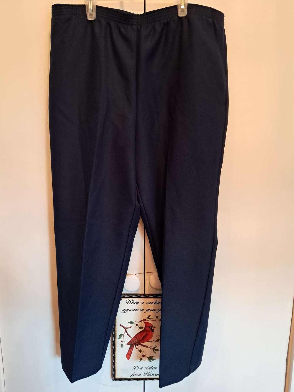 Alfred Dunner Women's Black Pull-On Pants